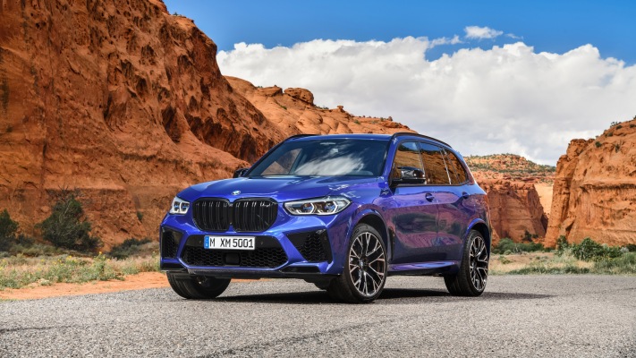 BMW X5 M Competition 2020. Desktop wallpaper