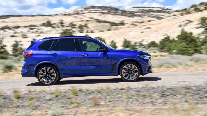BMW X5 M Competition 2020. Desktop wallpaper