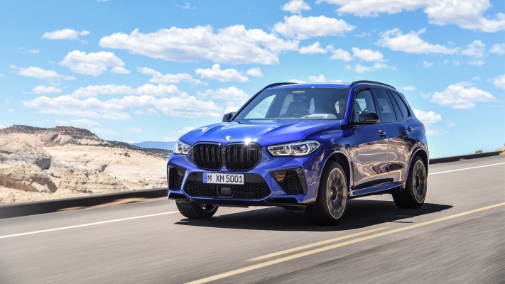 BMW X5 M Competition 2020. Desktop wallpaper