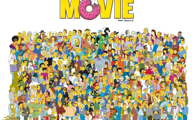 Simpsons Movie, The. Desktop wallpaper