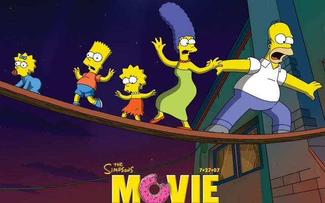 Simpsons Movie, The. Desktop wallpaper