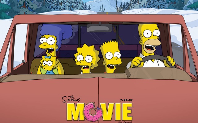 Simpsons Movie, The. Desktop wallpaper