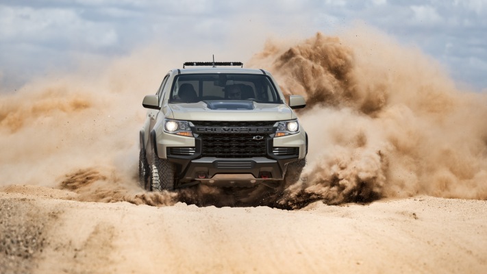 Chevrolet Colorado ZR2 2021. Desktop wallpaper