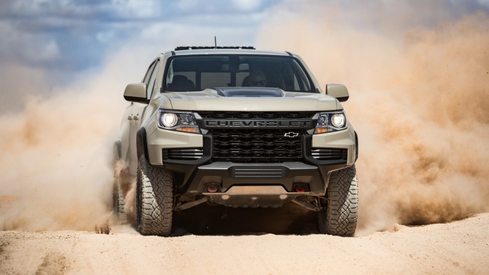 Chevrolet Colorado ZR2 2021. Desktop wallpaper