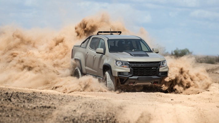 Chevrolet Colorado ZR2 2021. Desktop wallpaper