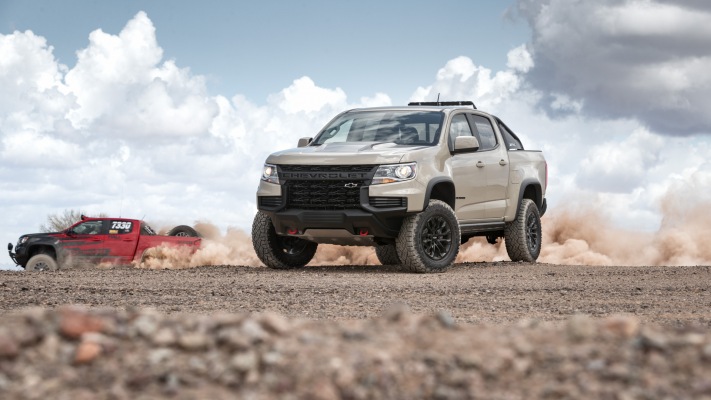 Chevrolet Colorado ZR2 2021. Desktop wallpaper