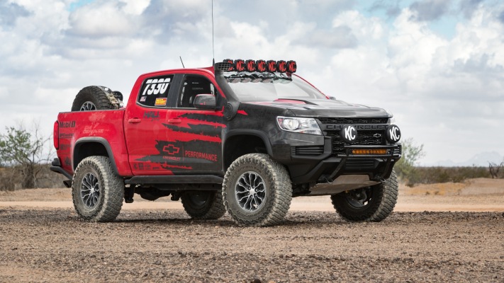 Chevrolet Colorado ZR2 2021. Desktop wallpaper
