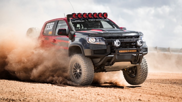 Chevrolet Colorado ZR2 2021. Desktop wallpaper