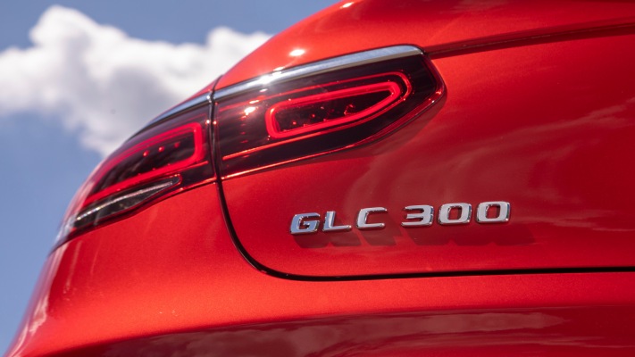 Mercedes-Benz GLC 300 4MATIC Coupe USA Version 2020. Desktop wallpaper