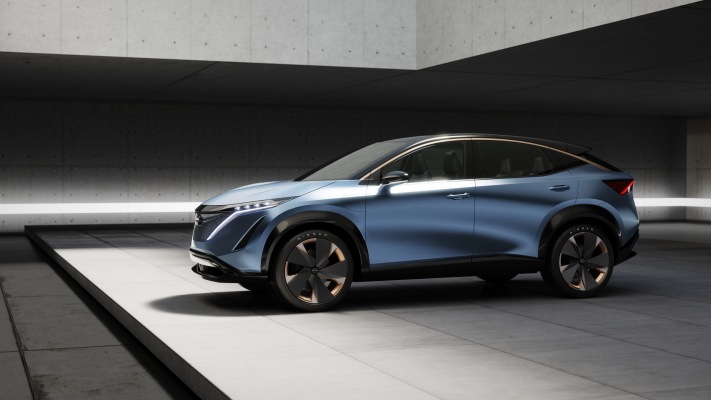 Nissan Ariya Concept 2019. Desktop wallpaper