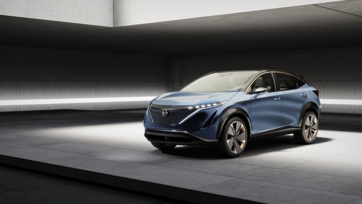 Nissan Ariya Concept 2019. Desktop wallpaper