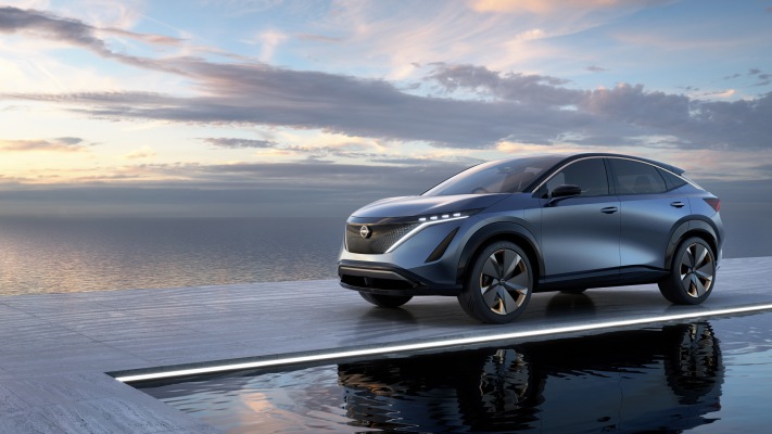 Nissan Ariya Concept 2019. Desktop wallpaper