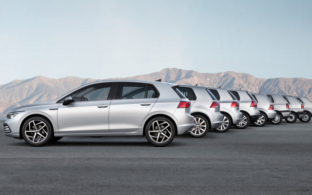 Volkswagen Golf VIII 2020. Desktop wallpaper