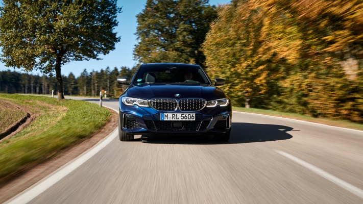 BMW M340i xDrive Sedan 2020. Desktop wallpaper