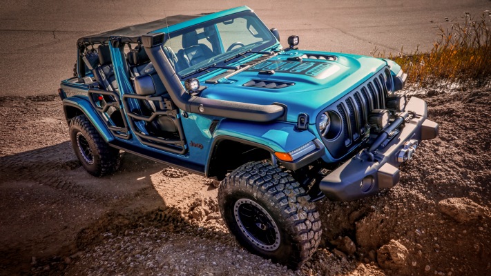 Jeep Wrangler Rubicon Mopar 2019. Desktop wallpaper