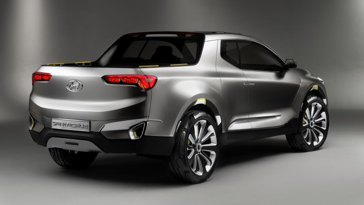Hyundai Santa Cruz 2020. Desktop wallpaper