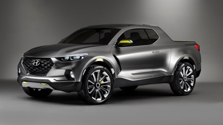 Hyundai Santa Cruz 2020. Desktop wallpaper