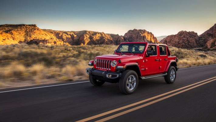 Jeep Wrangler Sahara EcoDiesel 2020. Desktop wallpaper