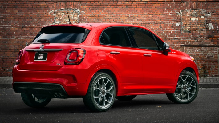 Fiat 500X Sport USA Version 2020. Desktop wallpaper