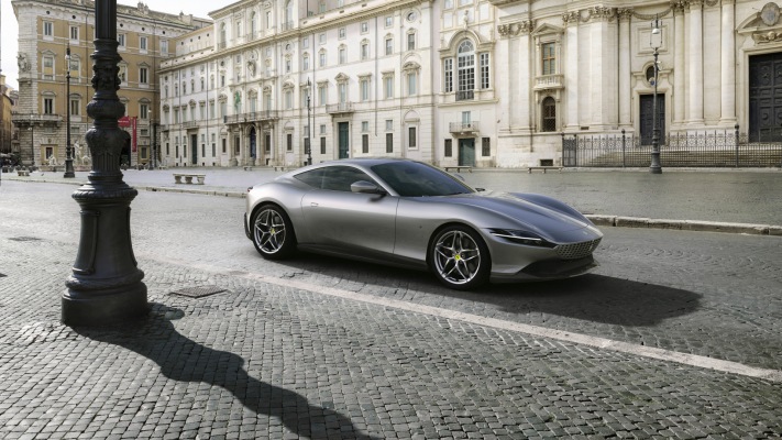 Ferrari Roma 2020. Desktop wallpaper