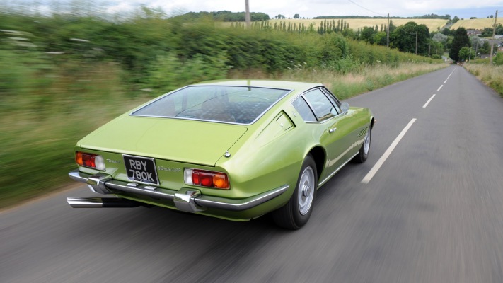 Maserati Ghibli SS UK Version 1971. Desktop wallpaper