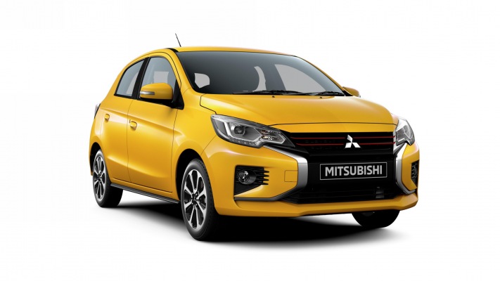 Mitsubishi Mirage Thailand Version 2020. Desktop wallpaper