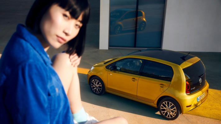 Volkswagen e-Up 2020. Desktop wallpaper