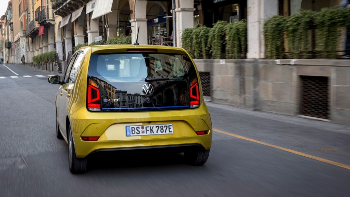 Volkswagen e-Up 2020. Desktop wallpaper