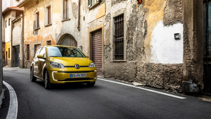 Volkswagen e-Up 2020. Desktop wallpaper