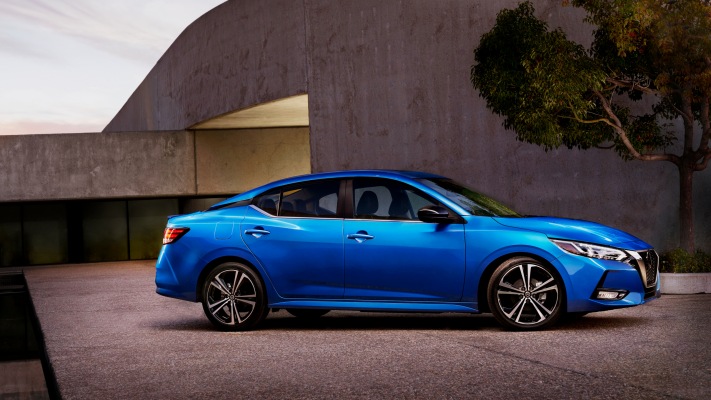 Nissan Sentra 2020. Desktop wallpaper