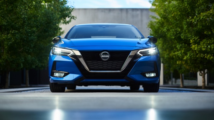 Nissan Sentra 2020. Desktop wallpaper