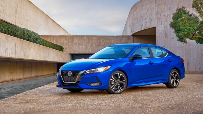 Nissan Sentra 2020. Desktop wallpaper