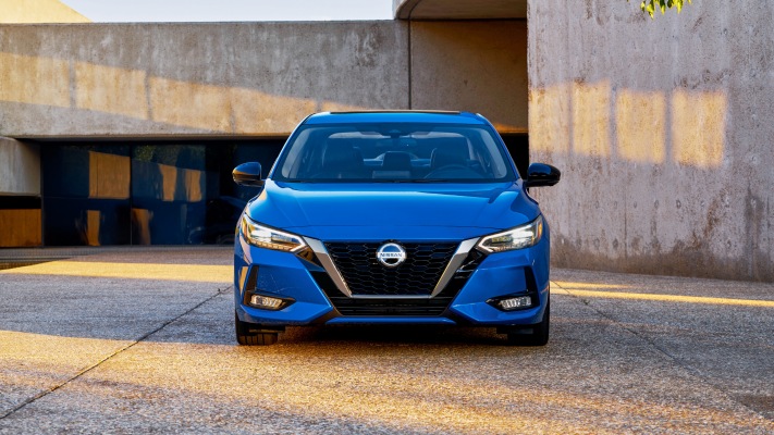 Nissan Sentra 2020. Desktop wallpaper
