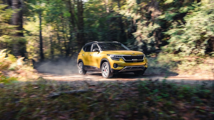 Kia Seltos 2021. Desktop wallpaper