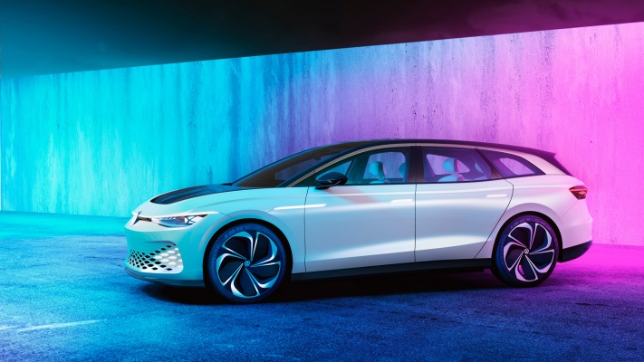 Volkswagen ID. Space Vizzion Concept 2019. Desktop wallpaper