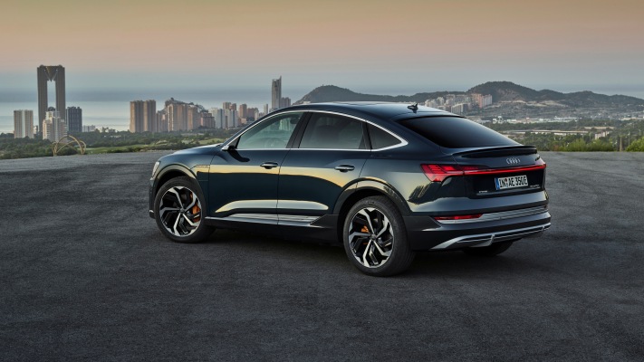 Audi e-tron Sportback 2020. Desktop wallpaper