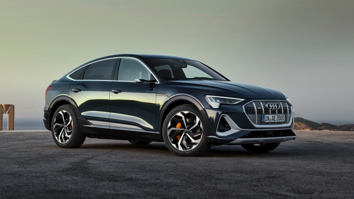 Audi e-tron Sportback 2020. Desktop wallpaper