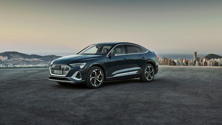 Audi e-tron Sportback 2020. Desktop wallpaper
