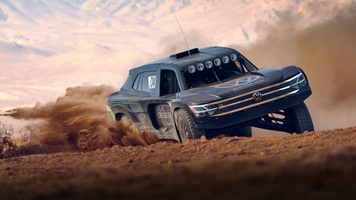 Volkswagen Atlas Cross Sport R Concept 2019. Desktop wallpaper