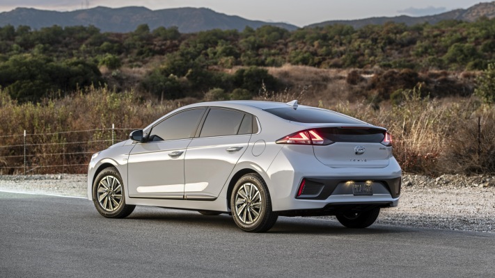 Hyundai IONIQ Electric USA Version 2020. Desktop wallpaper