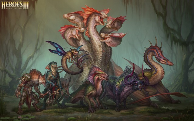Heroes of Might and Magic 3. Desktop wallpaper