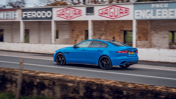 Jaguar XE Reims Edition 2020. Desktop wallpaper