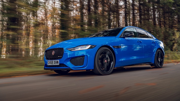 Jaguar XE Reims Edition 2020. Desktop wallpaper