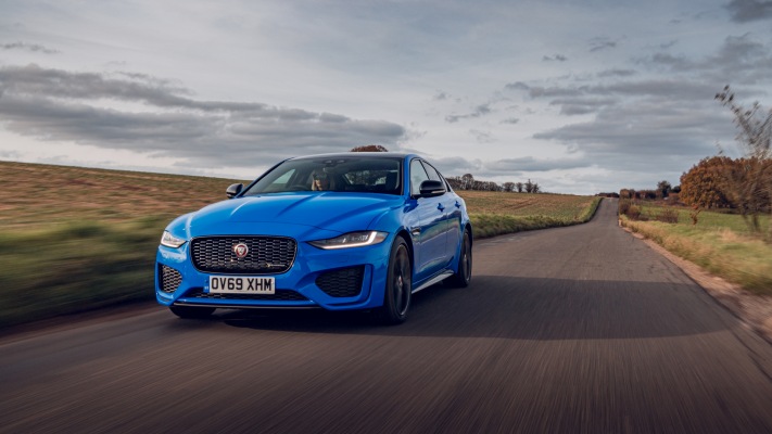 Jaguar XE Reims Edition 2020. Desktop wallpaper