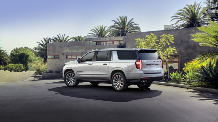 Chevrolet Suburban 2020. Desktop wallpaper