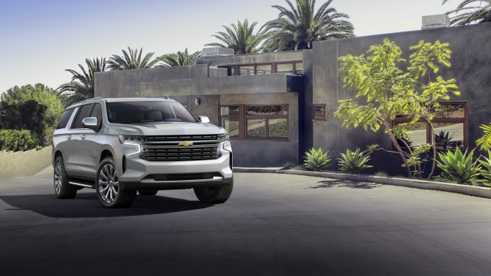 Chevrolet Suburban 2020. Desktop wallpaper
