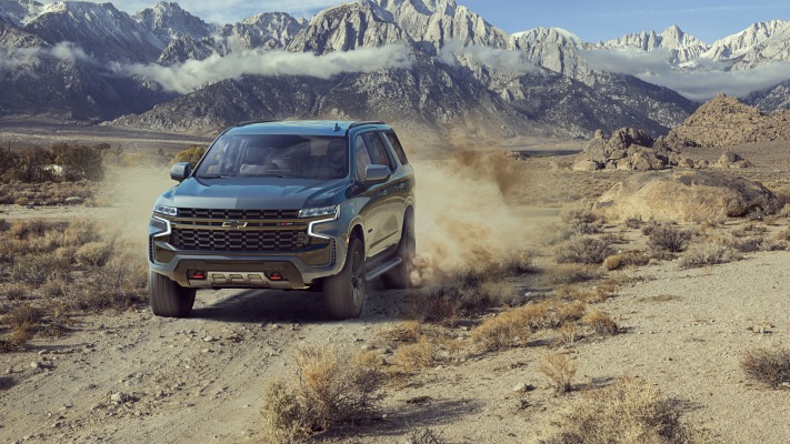 Chevrolet Tahoe Z71 2020. Desktop wallpaper