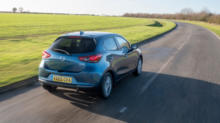 Mazda 2 UK Version 2020. Desktop wallpaper