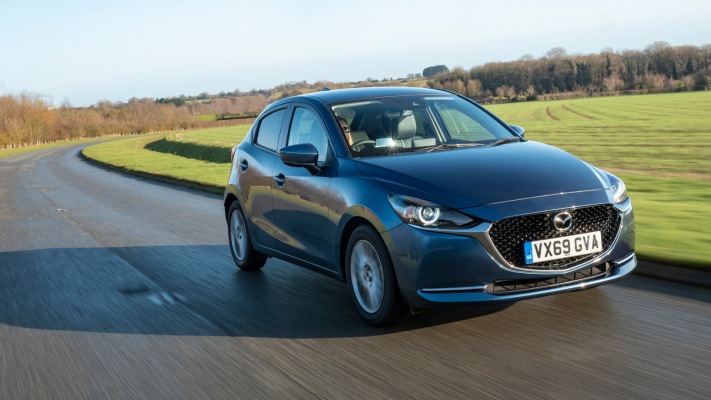Mazda 2 UK Version 2020. Desktop wallpaper