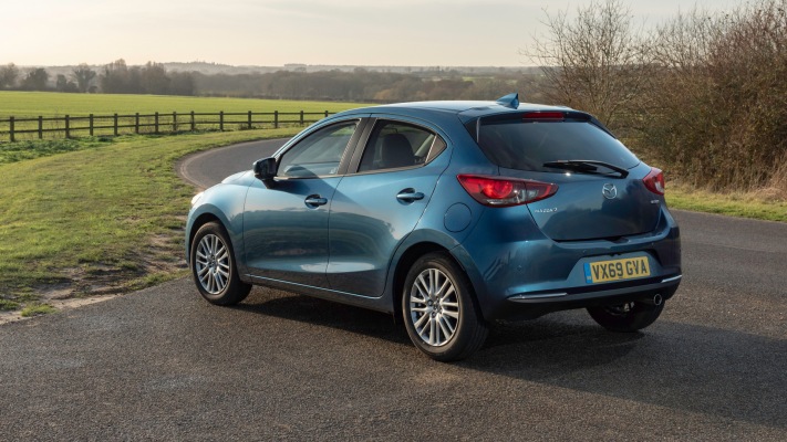 Mazda 2 UK Version 2020. Desktop wallpaper